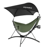 Darrahopens Home & Garden > Hammocks > Hammocks & Accessories anymaka Hammock Full Pack - 3 Second Setup Portable Hammock Stand with Hammock, Canopy & Cup Holder, 550 lbs Capacity for Outdoor'' (Full Pack Enhanced Bundle Forest Green) In Australia - Darrahopens