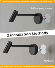 Picture Light for Wall, Battery Operated Art Light for Paintings CCT Dimmable Recharging Gallery Battery Wall Light with Remote Control for Living Room Gallery Dartboard Art Bathroom 2PCS