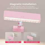 Wireless Vanity Lights for Mirror Set of 2-4000mAh Rechargeable Stick On Makeup Light with CCT Modes & Dimmable Brightness, Cordless Light for Mirror, Vanity, Bathroom, Renter Friendly