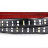 Double Row 60 inch 264 pcs LED for Pick up/Truck Tailgate Light Bar Side Bed Light Strip Bar IP67 Waterproof Reverse- 5 Functions Tail/Brake/Turn Signals/Reverse