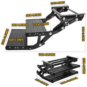 Darrahopens Outdoor Recreation > Camping > Caravan Accessories Heavy Duty Double Aluminium Caravan Step – Anti-Slip RV Entry Step, Stable 2-Tier Camping Step, Durable Outdoor Access Step, 54.5 x 77.5 x 30cm In Australia - Darrahopens