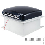 12V Caravan Roof Vent Fan with LED Light & Reversible Airflow – Waterproof Rain-Proof Hatch Exhaust Fan with Screen for RV, Motorhome & Campervan Shower In Australia - Darrahopens