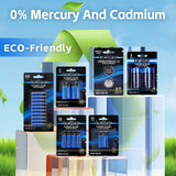 24 Pcs Brillar AA Platinum Alkaline Batteries