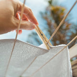 50 Pcs Eco Bamboo Clothes Pegs