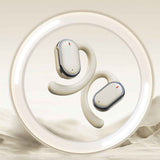 Bluetooth 5.3 Wireless Earbuds Deep Bass Over Ear - Beige