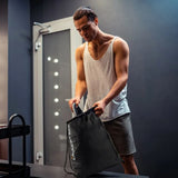 2Pcs Travel Laundry Bag Drawstring Water Resistant Sports Gym Clothes Organiser In Australia - Darrahopens