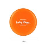 28cm Lazy Dayz Jumbo Neon Beach Frisbee - Orange
