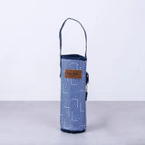 Lazy Dayz Insulated Wine Bottle Tote - Makena