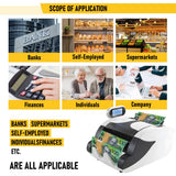 Money Counter Machine with UV, Bill Counter Suitable for AUD Dollars