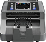 Mixed Denomination Money Counter with Counterfeit Detection, Touch Screen, and CIS/UV/MG/IR/MT, USD, AUD, EUR, CAD Cash Counter for Business, Merchant