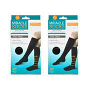 2 pairs of Miracle Compression Socks - Large/XL In Australia - Darrahopens