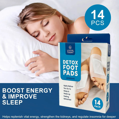 14 Pcs Detox Foot Pads - The Cleansing Detox Foot Pads