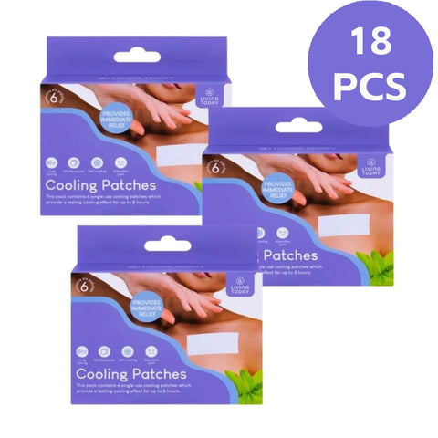 18 Pcs Cooling Patch Pain Relief In Australia - Darrahopens