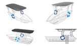 5.6m (12-Person) Smart Electric Power Transparent Boat