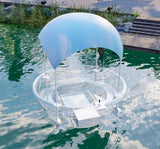 2.5m (5-Person) Smart Electric Power Round Transparent Boat In Australia - Darrahopens