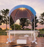 2.5m (5-Person) Smart Electric Power Round Transparent Boat In Australia - Darrahopens