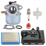 Darrahopens Auto Accessories > Auto Accessories Others > Automotive Parts Carburetor with Air Filter Base Compatible with 124l02 124t02 124t05 124t07 Models, Includes Parts 799868 496116 795259