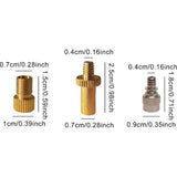 Darrahopens Sports & Fitness > Bikes & Accessories > Bicycle Parts Universal Bicycle Valve Adapter Set 15 pcs Reducing Nozzles Tire Pump Ball Pump Needle
