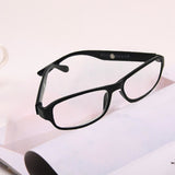 +4.5 to +6.0 Reading Glasses, Black Optical Frames Black 6