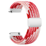 20mm Braided Sololoop for Garmin Vivoactive 5/3/3 Music Band Wristband for Garmin VivoMove3/Trend/Sport Venu SQ/SQ2/2plus Strap Rose Pink 20mm