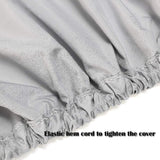 Outdoor Waterproof Chair Covers 2-Pack for Pontoon Boat Bench Protector Oxford Fabric Compatible with Pedestal Captain Chair
