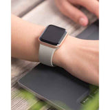 Soft Silicone Sports Bands Compatible with Apple Watch 40mm 38mm 41mm Series 7/6/5/4 Women Men