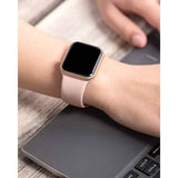 Soft Silicone Sports Bands Compatible with Apple Watch 40mm 38mm 41mm Series 7/6/5/4 Women Men