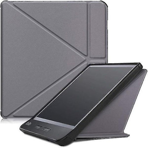 Kobo Libra H2O Case with Stand, Compatible with Kobo, Gray Color Protective Cover MGF