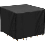 Square Garden Table Cover, Waterproof Garden Furniture Cover, Anti-Uv, Oxford Fabric Outdoor Garden Furniture Table