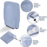2 pcs Folding Sun Lounger Cover, Windproof Anti-Uv Waterproof Folding Garden Chair Covers, Garden Sun Lounger Cover,