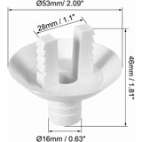 Air Conditioning Drainage Hose Connector Elbow Fitting For Mini-Split Units And Window Ac Unit Parts 28Mm 1 pcs