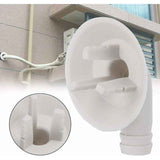 Air Conditioning Elbow Drain Nozzle, Air Conditioner Connector, Air Conditioner Adapter Outdoor Device Drain Water Pipe
