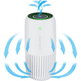 Darrahopens Appliances > Aroma Diffusers & Humidifiers > Purifiers Air Purifier With True Hepa Filter With Uv-C Light, Mini Air Purifier Removes 99.97% Of Smoke Allergens Dust, Air