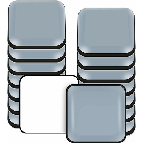 Darrahopens Furniture > Outdoor > Outdoor Furniture Accessories Furniture Sliders, 16 Pieces Ptfe Teflon Square Self-Adhesive Furniture Sliders Suitable For Smooth Floors And Carpets