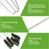 Darrahopens Tools > Other Tools > Screwdrivers 8 Pieces Precision Mechanics Pick And Screwdriver Set, Long Reach Hooks, Pick And Hook, Precision Picks And Hooks,