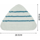 Darrahopens Appliances > Vacuum Cleaners > Vacuum Cleaner Accessories Steam Mop Replacement Caps Steam Mop Replacement Pads For Triangular Mops Washable Cloths Microfiber Mop Heads Mop