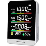 Darrahopens Tools > Industrial Tools > Measuring Tools & Sensors Co2 Detector Temperature Humidity Detection Tool Smart Office Indoor Outdoor High Precision Fast Detection