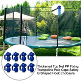 Darrahopens Sports & Fitness > Trampolines > Trampolines & Accessories Trampoline Enclosure Diameter Parts, Trampoline Safety Net Brackets, Trampoline Accessories, Fits 2.5-2.8Cm Diameter
