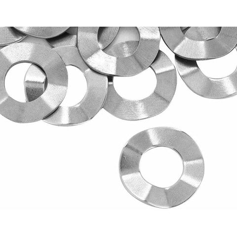 Darrahopens Auto Accessories > Auto Accessories Others > Automotive Parts Wave Washer, Stainless Steel Spring Washer M10X5X0.3Mm (20 pcs)