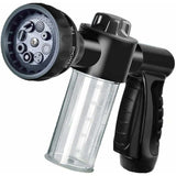 Darrahopens Home & Garden > Garden Tools > Gardening Accessories With 8 Watering Modes Garden Foam Sprayer Garden Hose Nozzle Soap Dispenser Gun For Car Washing, Plant Watering And Pet