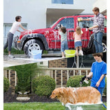 Darrahopens Home & Garden > Garden Tools > Gardening Accessories With 8 Watering Modes Garden Foam Sprayer Garden Hose Nozzle Soap Dispenser Gun For Car Washing, Plant Watering And Pet