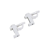 Darrahopens Home & Garden > Curtains > Curtain Accessories 2 pcs Adjustable Crossbar Clamp Holder Curtain ROd Holder Towel Storage Rack Hook For Organizer