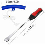Darrahopens Auto Accessories > Auto Accessories Others > Automotive Repair & Speciality Tools Spoons Tire Lever Tool 3 Spoons Pneumatic Tool Lever With 3 Rim Protectors For Car Motorcycle Accessory