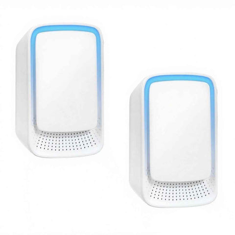 Air Purifier - Pack of 2 Plug-in Negative Ion Air Purifiers - Negative Ion Air Purifier - Home Air Purifier - Negative Ion Air Purifier - Deodorizer - Ionizer - Wit