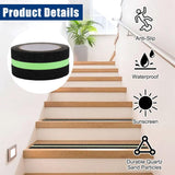 Anti-slip adhesive tape - 2 rolls - Safety tape - Stair tape - Anti-slip tape - For stepladders, ladders, and outdoor use - Glows in the dark - Black - 5 cm x 5 m