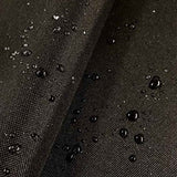 Waterproof cover - Dust cover - Outdoor pool cover 221 x 150 cm Black Oxford fabric - UV protection - Waterproof, heat-reflective - Dust cover