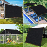 HDPE Sun Protection Net UV Heat Insulating Fabric for Garden Greenhouse and Patio, 2×2 m