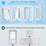 Window Seal for Portable AC, 500 x 38cm, Sealing Cloth with Zipper and Tape, Compatible with All Mobile Air Conditioners