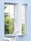 Water Repellent Window Sealing Cloth 400x37cm, Compatible with Portable Air Conditioners