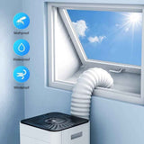 Water Repellent Window Sealing Cloth 300x32cm for Portable Air Conditioners, Compatible with Mobile AC